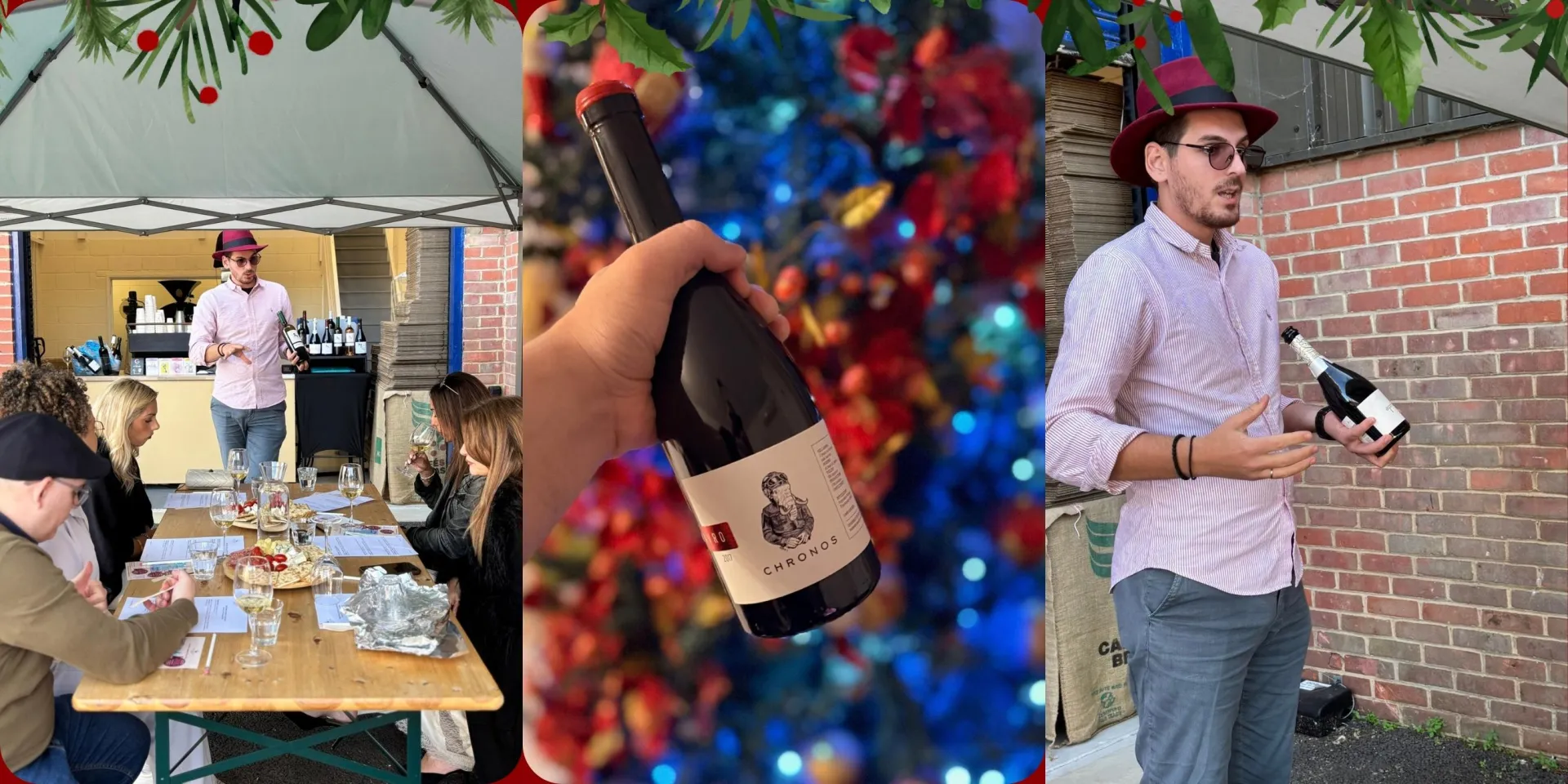 A Festive Greek Wine Tasting in Oxford | 6 Premium Wines