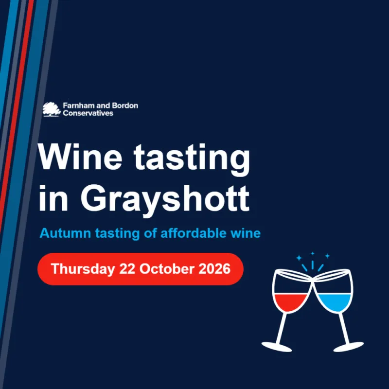 Wine tasting in Grayshott — autumn tasting of affordable wine
