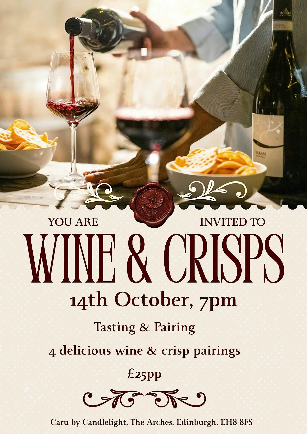 Wine & Crisps - Tasting & Pairing