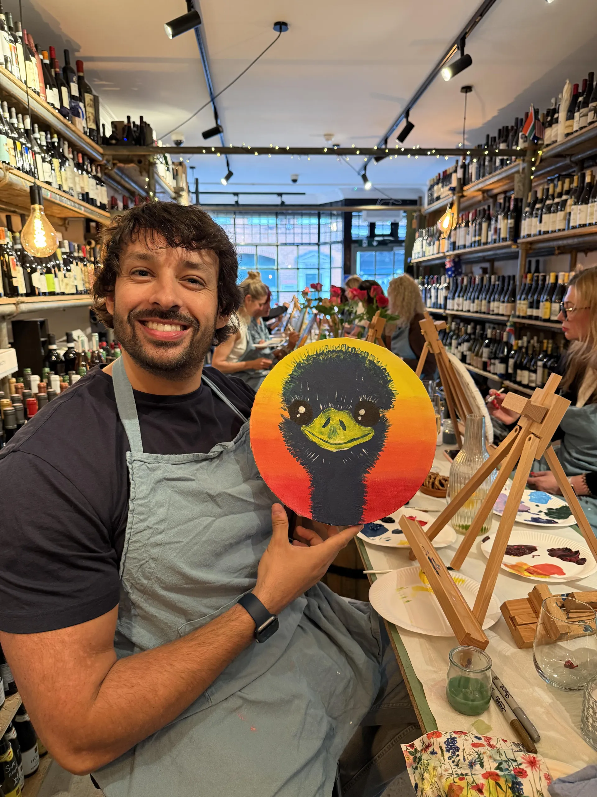 Painting, wine tasting & cheese | Greyfriars Vineyard