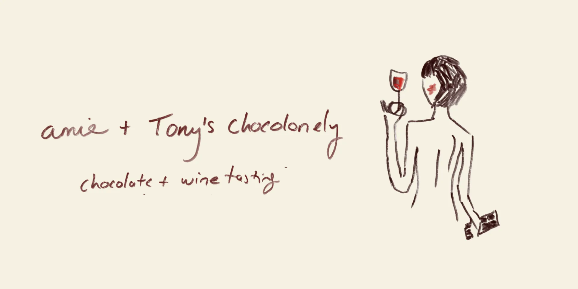 amie x Tony's Chocolonely: Chocolate and Wine Tasting