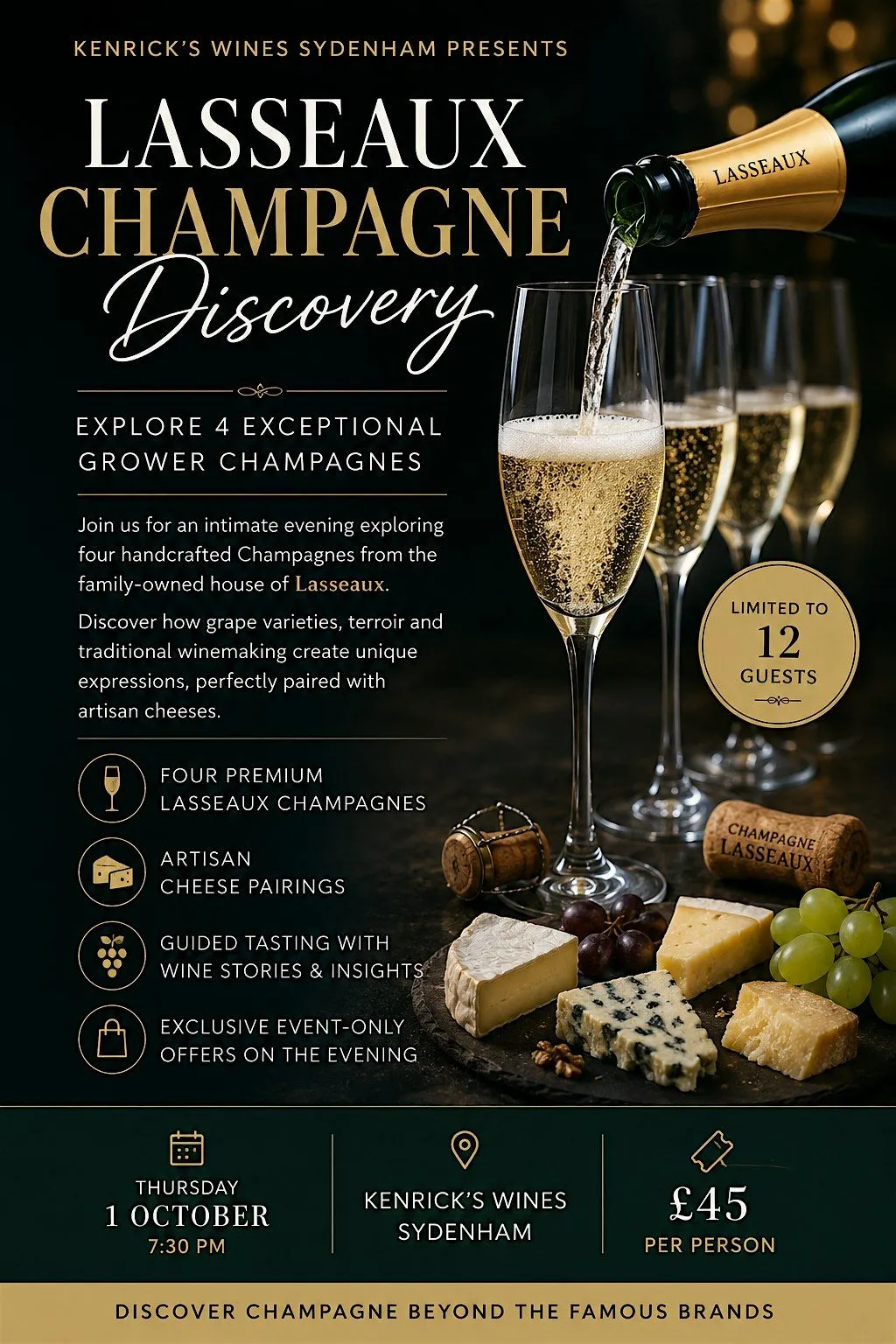 Champagne Tasting Evening