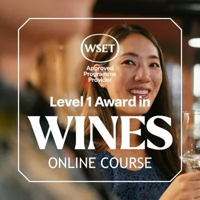 WSET Level 1 in Wines & Exam (Remote Invigilation) - Online - September 2026 - Tuesday Evenings