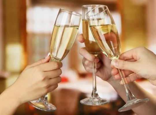 Christmas Champagne Tasting