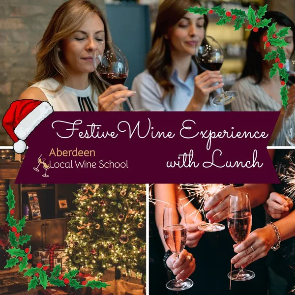 Festive Wine Experience with Lunch – A Sparkling Seasonal Celebration!