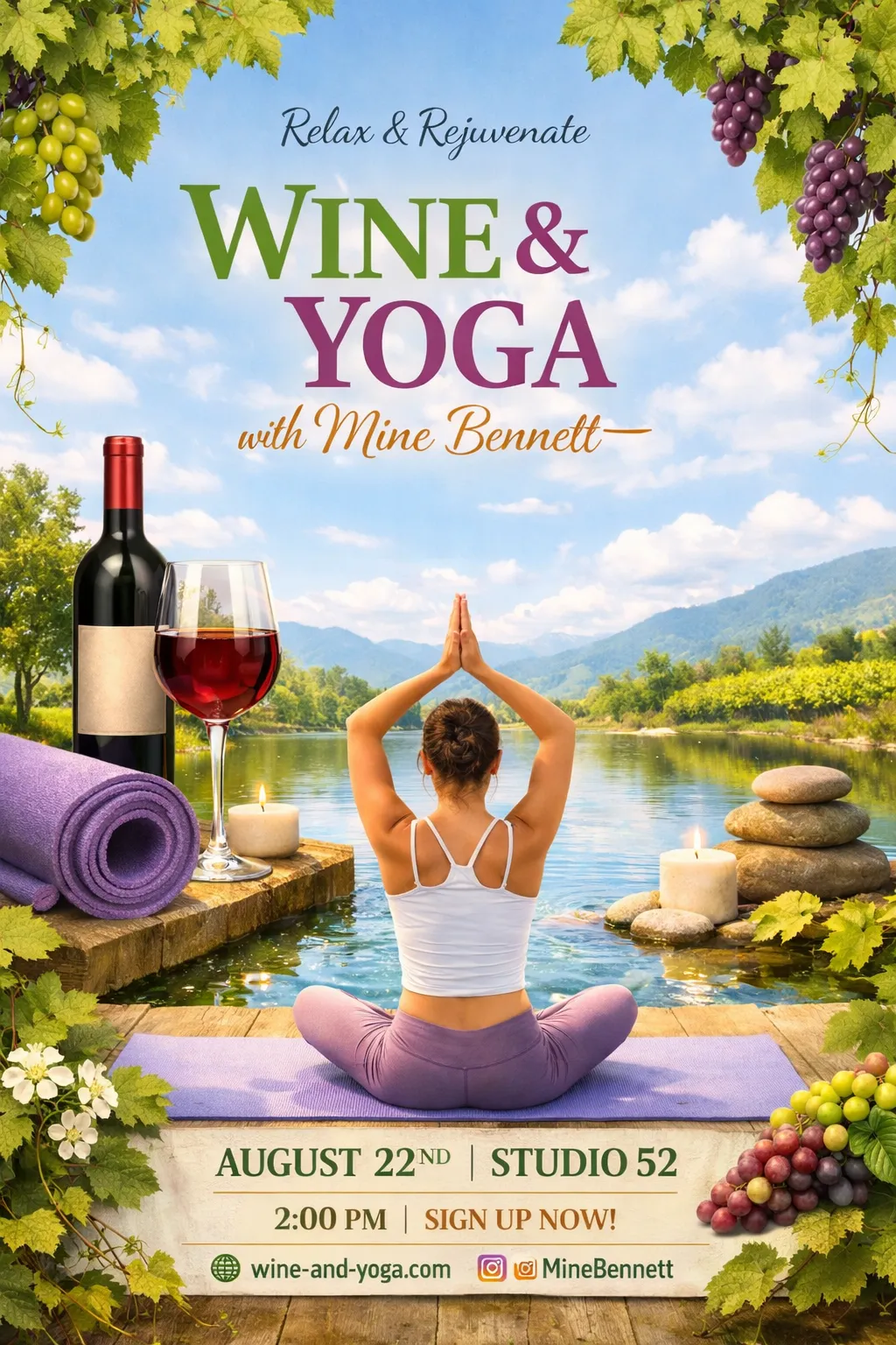 WINE & YOGA WORKSHOP