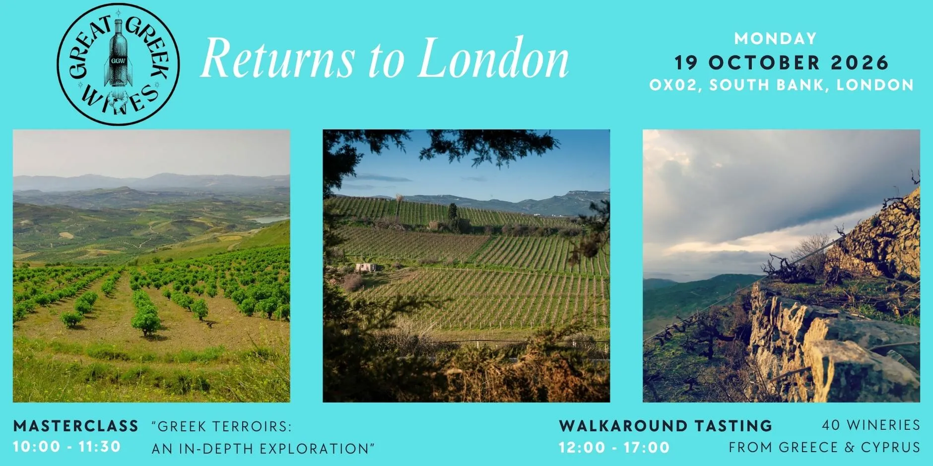 Great Greek Wines London Tasting 2026