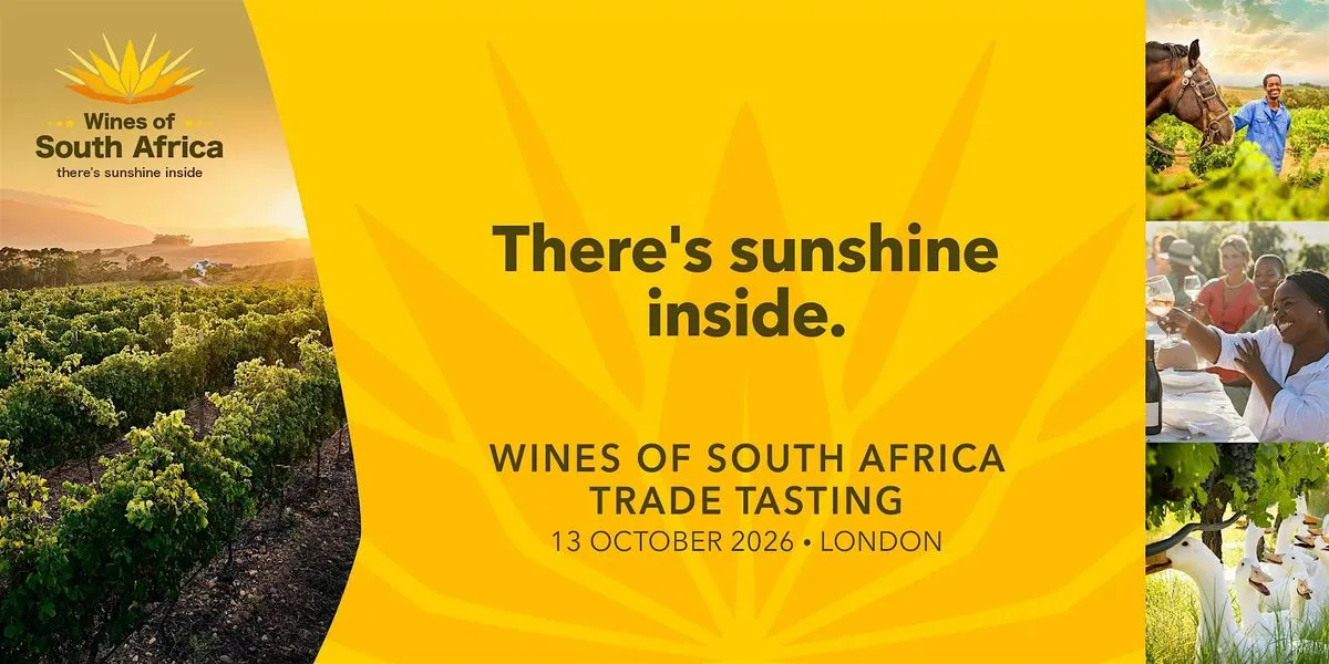 There's Sunshine Inside - Wines of South Africa Trade Tasting
