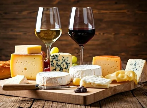 Cheese and Wine Pairing - French