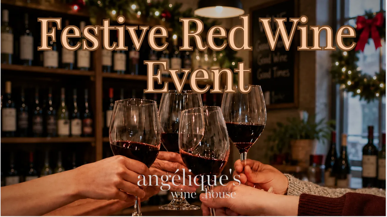 Festive Red Wine Event at Angélique's Wine House