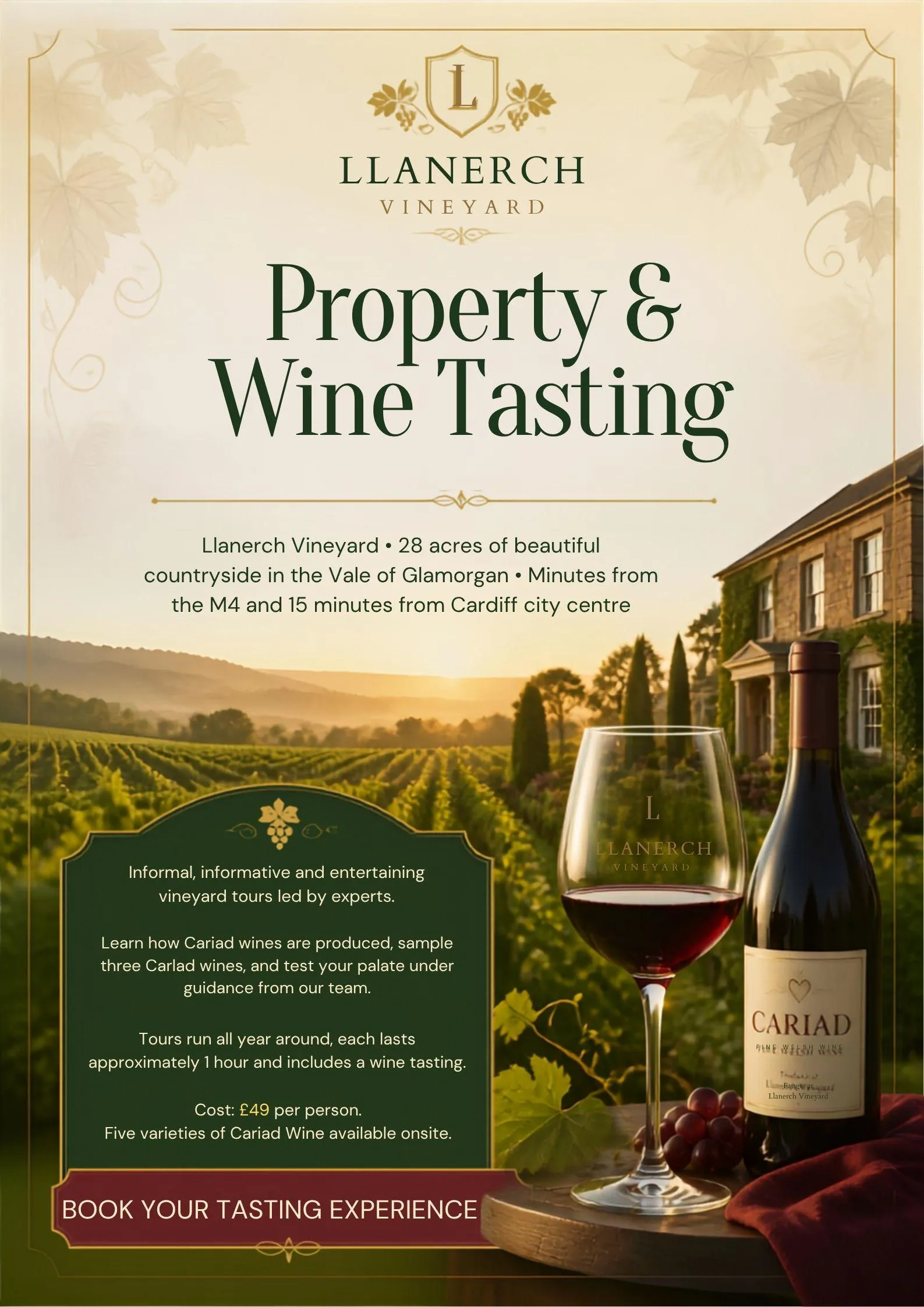 Property and wine tasting