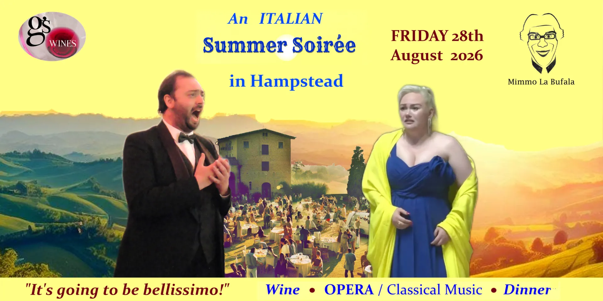 An Italian Summer Soirée in Hampstead