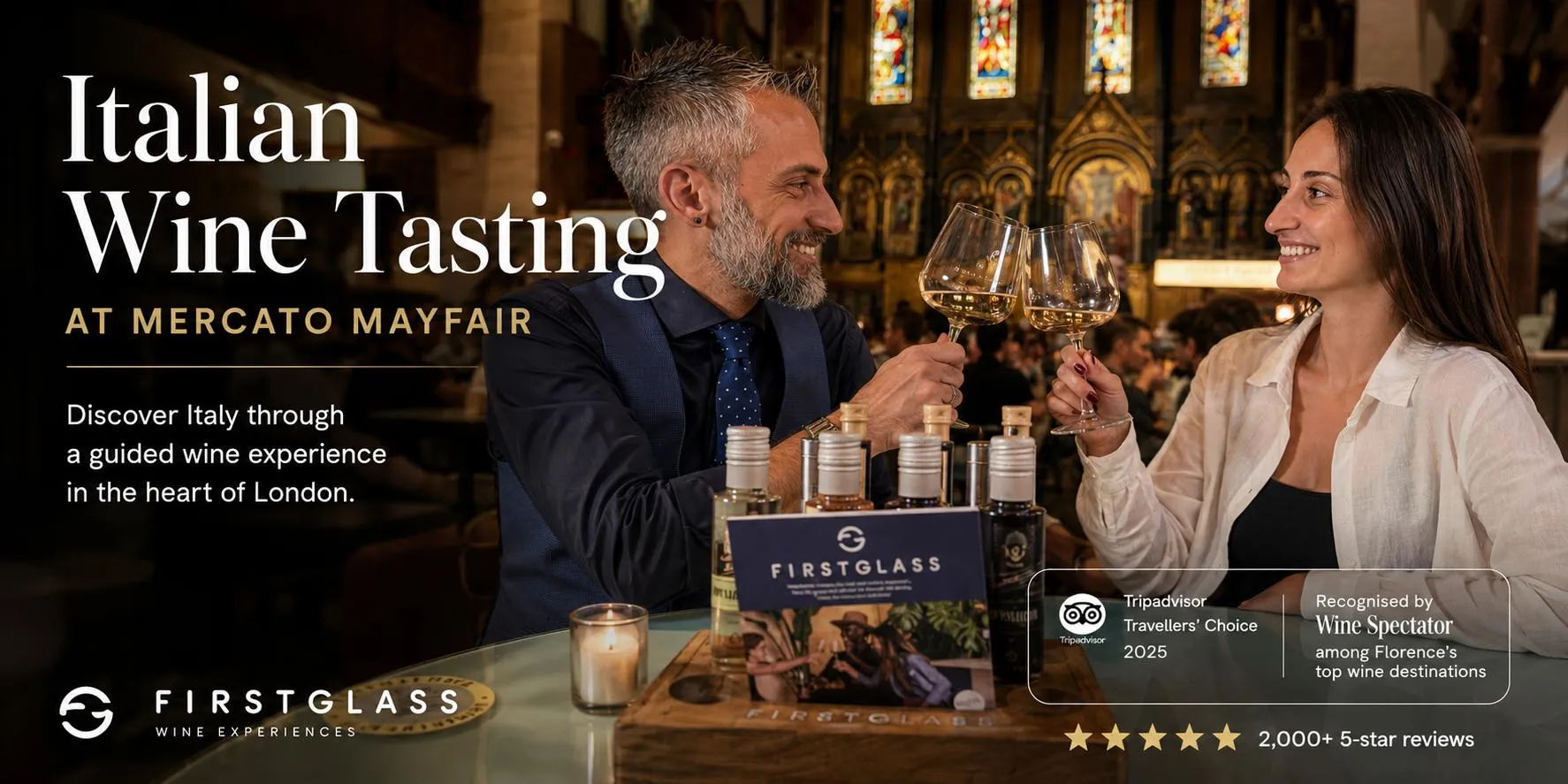 Italian Wine Tasting Experience at Mercato Mayfair