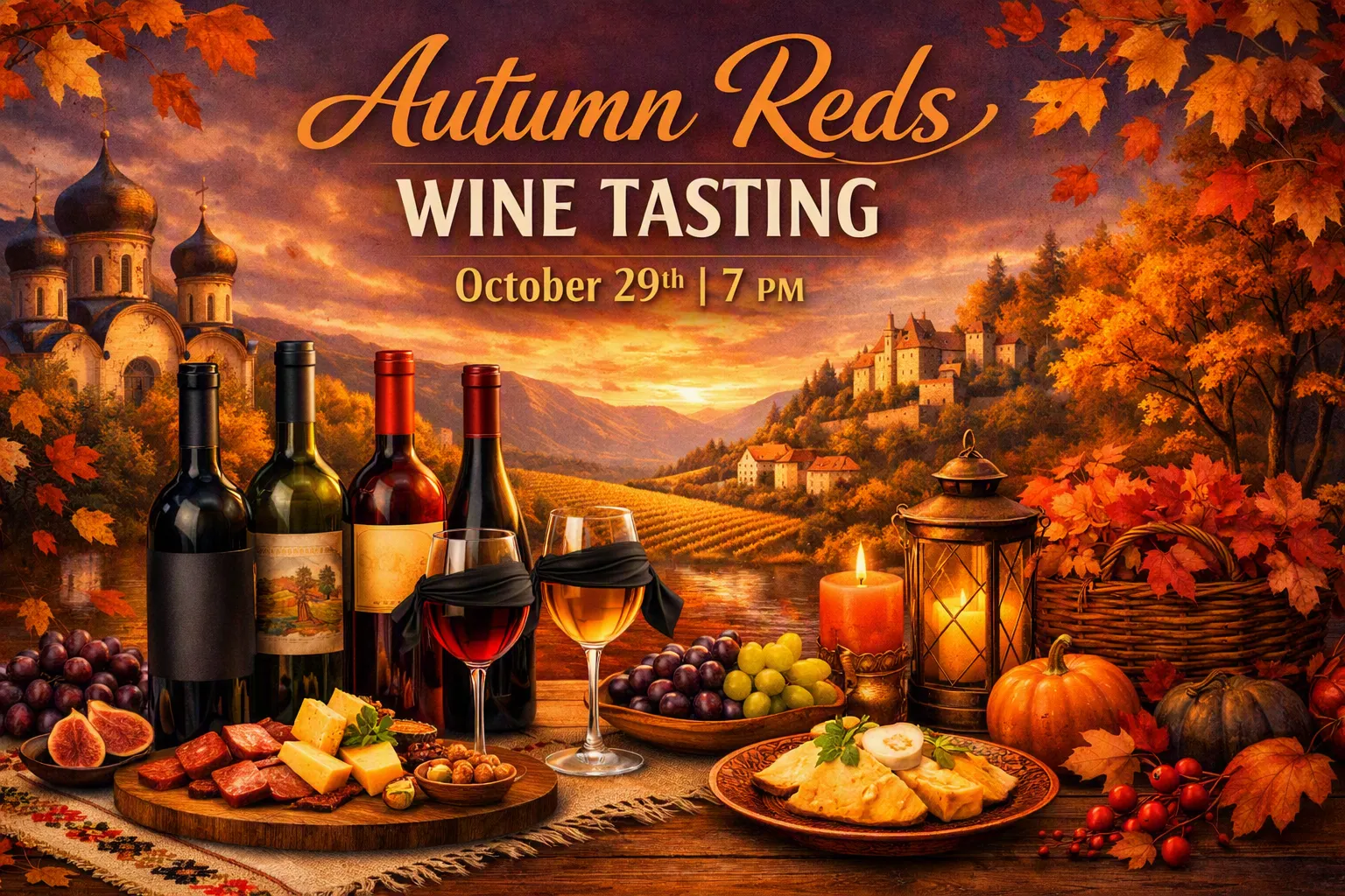 Autumn Reds Wine Tasting