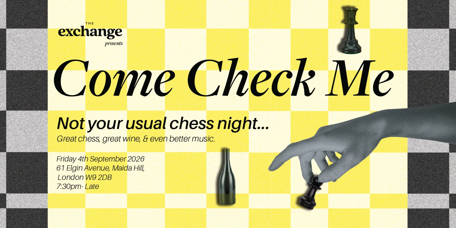Come Check Me - Chess and Wine
