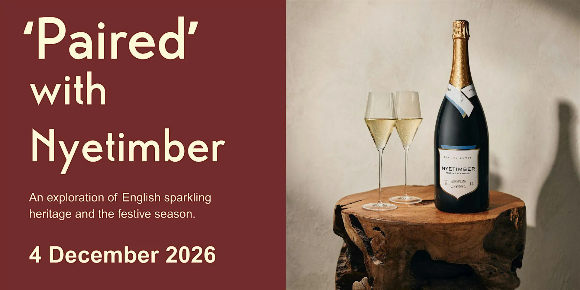 A Festive Evening with Nyetimber
