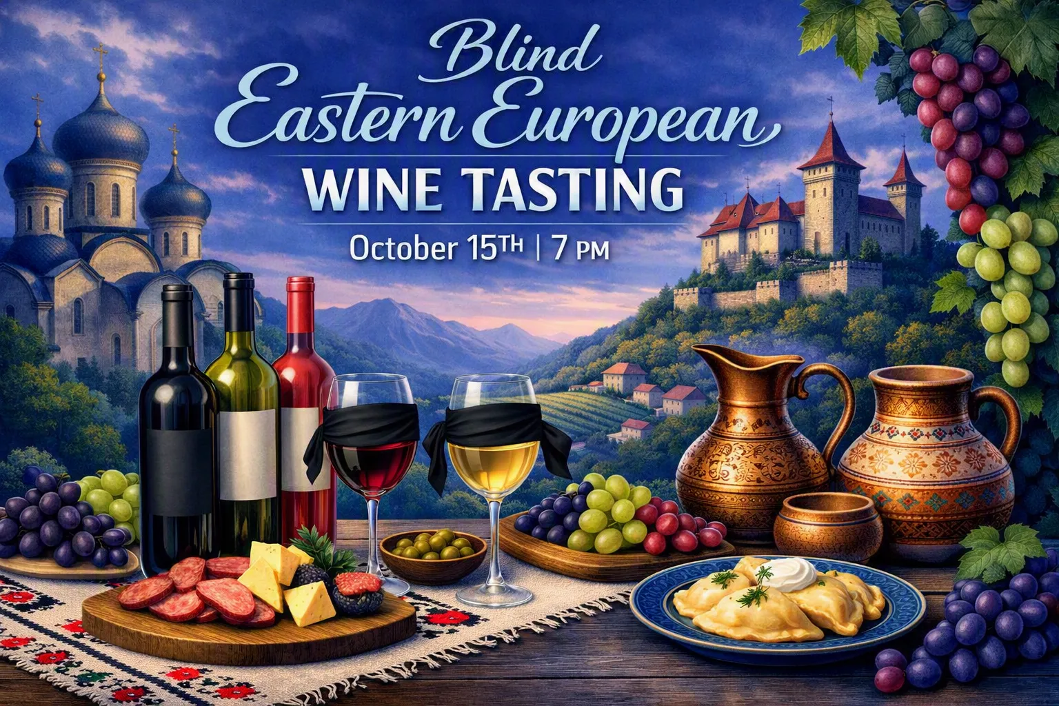 Blind Eastern European Wine Tasting