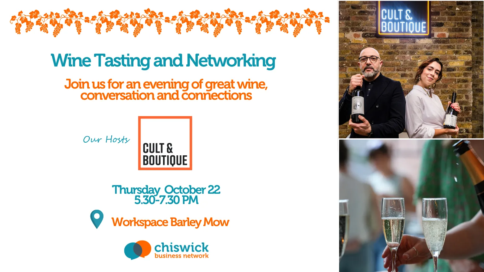 Wine Tasting and Networking - Chiswick Business Network
