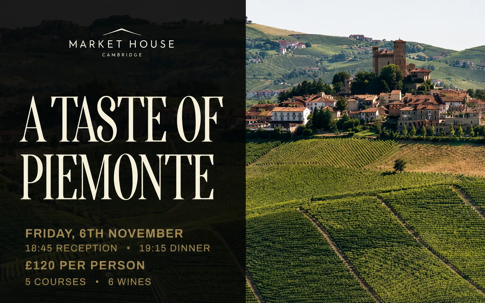 A Taste of Piemonte: Wine Dinner with Hal Wilson & Bill Brogan