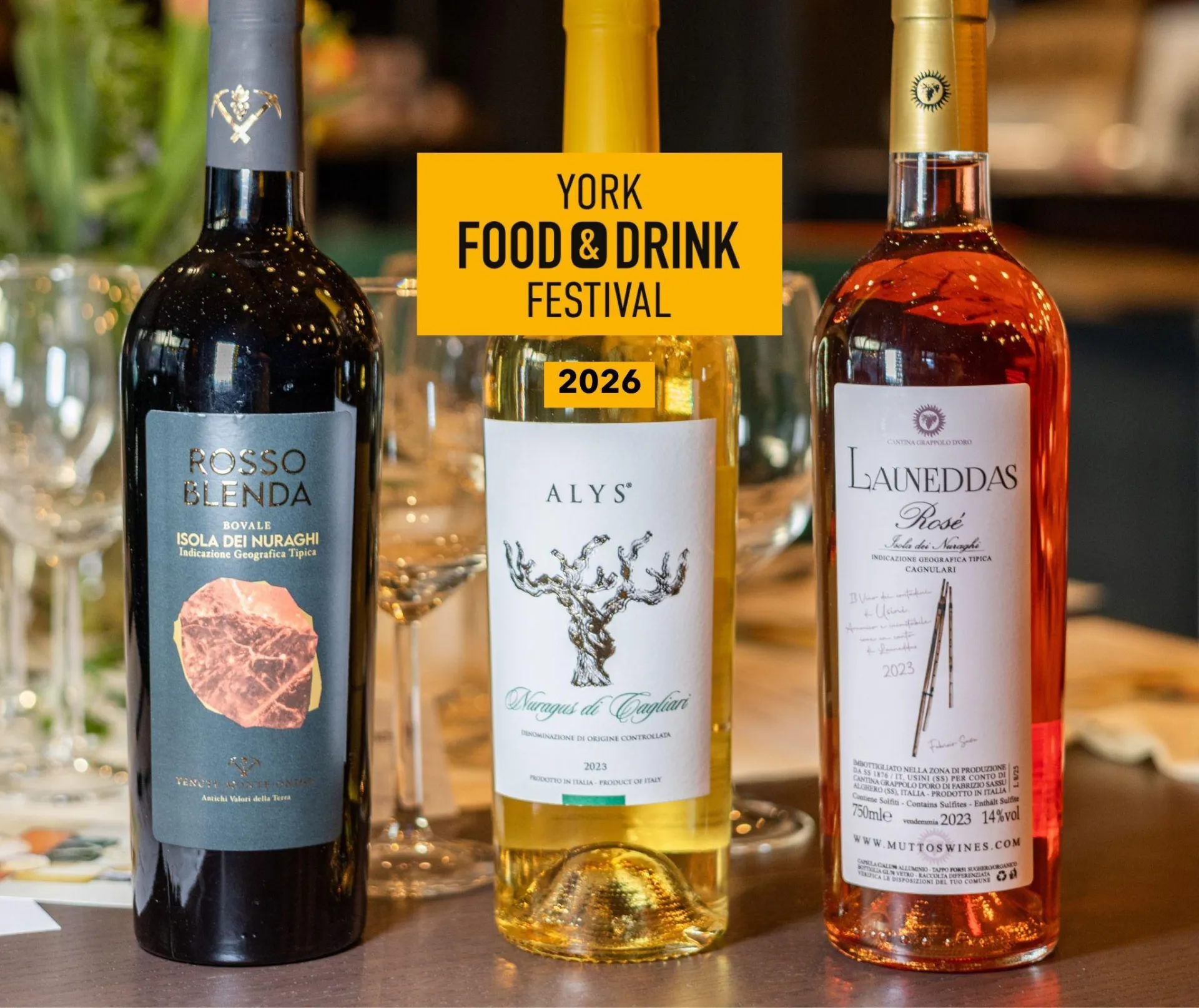 York Food & Drink Festival: Sardinia in a Glass, Yorkshire on a Plate!