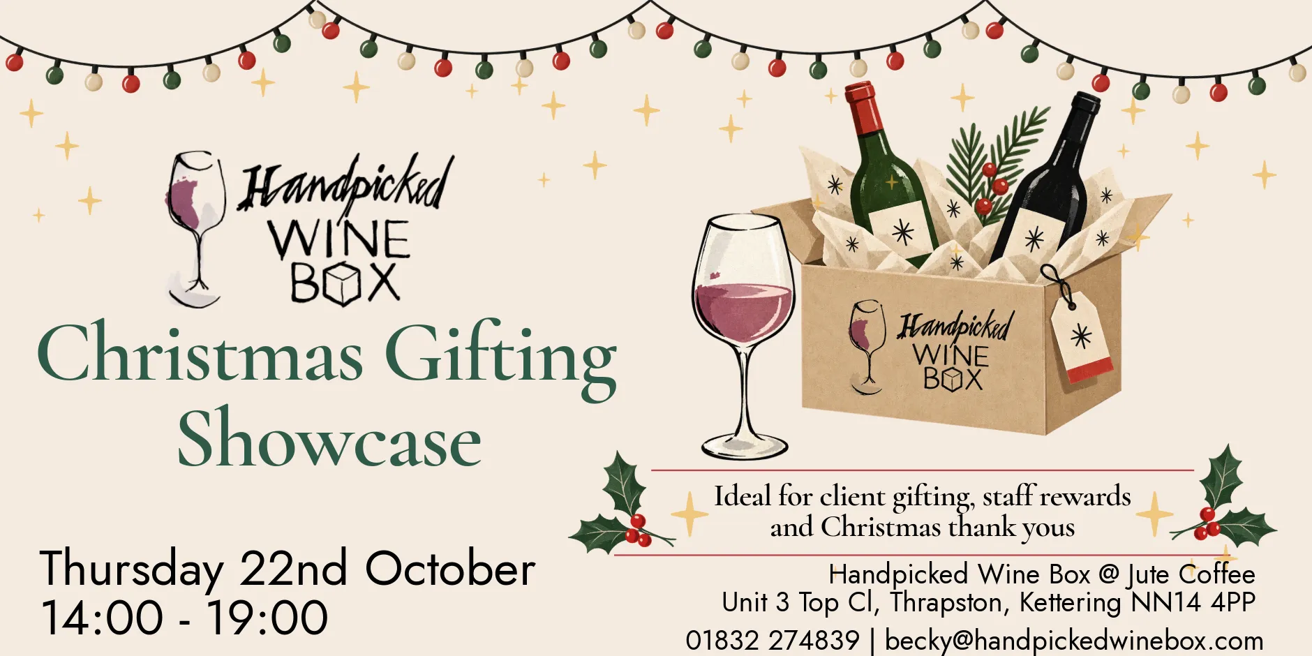 Handpicked Wine Box - Christmas Gifting Showcase