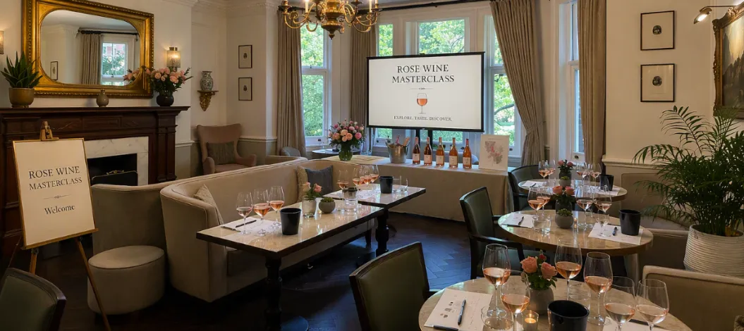 Rosé Wine Masterclass at The Chelsea Townhouse