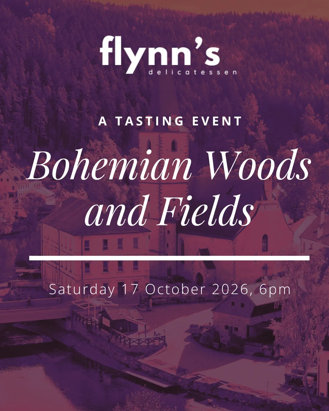 Bohemian Woods and Fields: A Wine Tasting