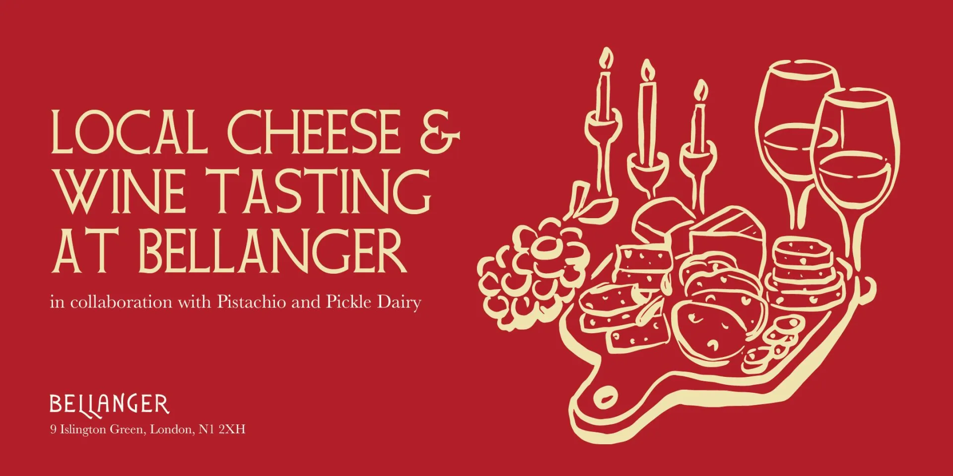 Local Cheese & Wine Tasting at Bellanger