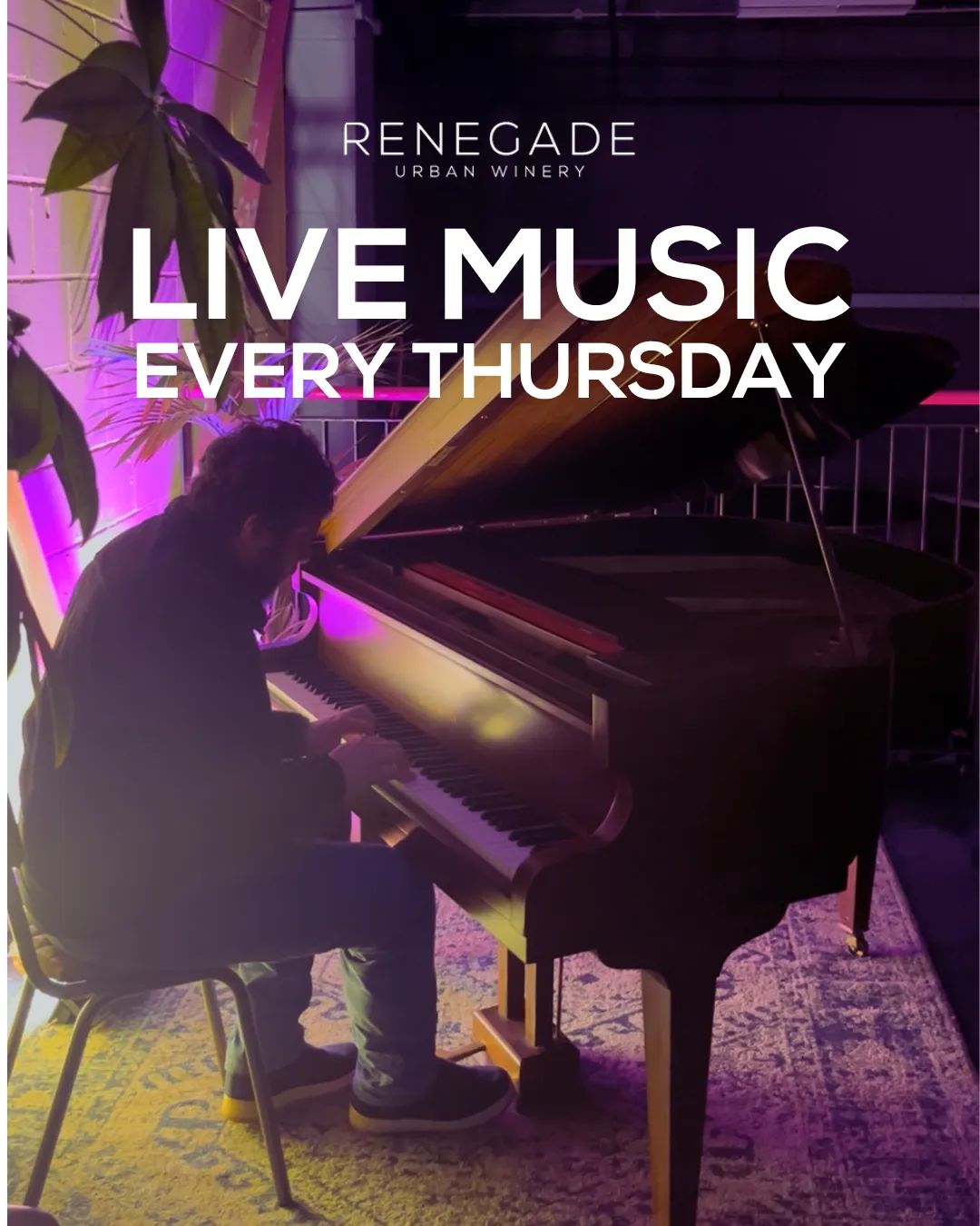 E17 Live Pianist every Thurs