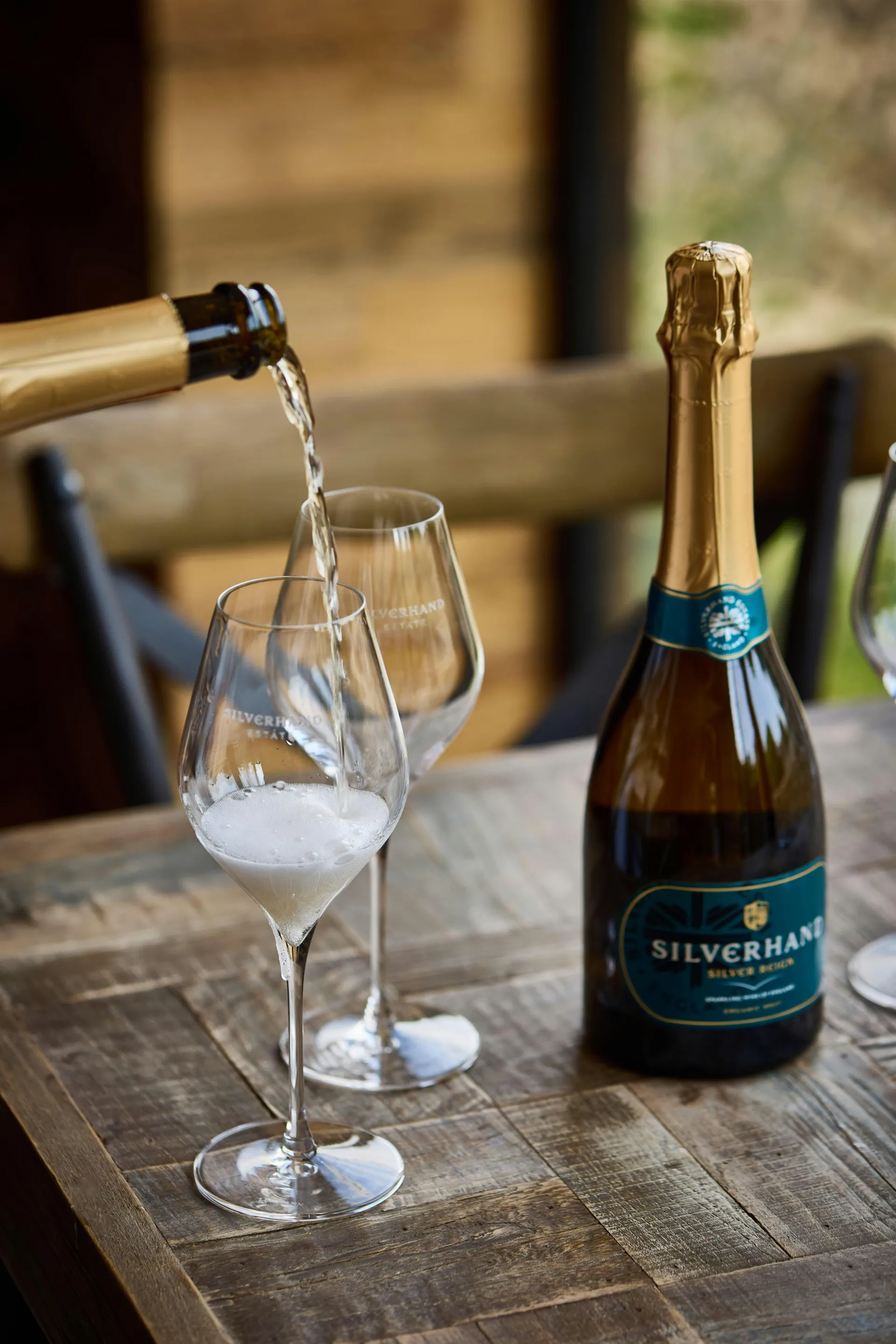 English Sparkling wine tasting