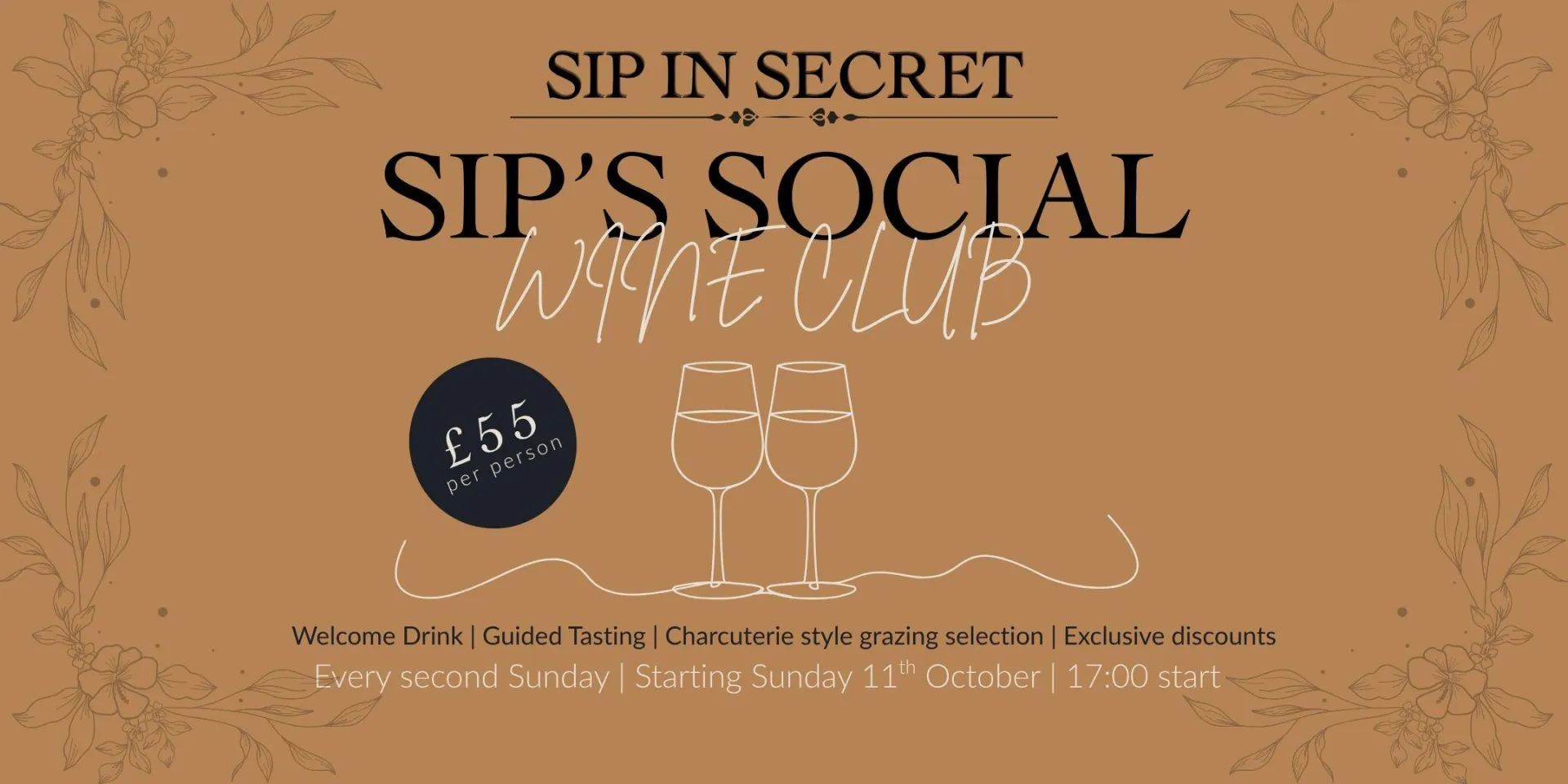 The George - Sip In Secret's Social Wine Club
