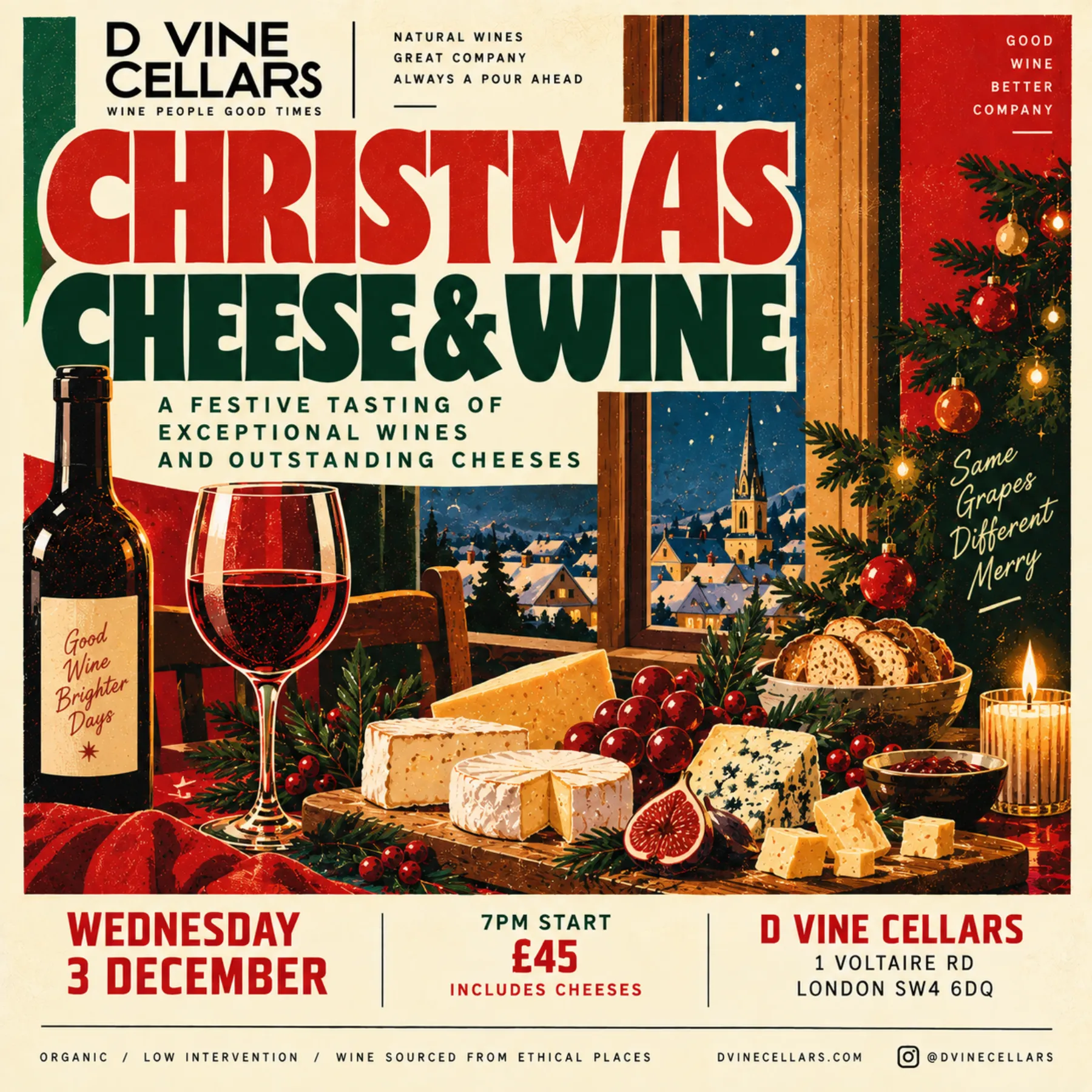 Christmas Cheese & Wine 26